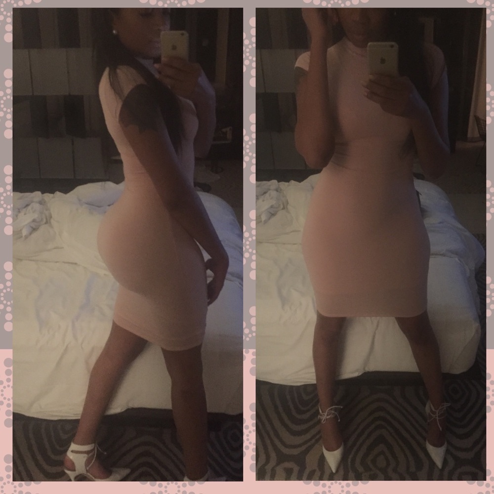 Pink dress